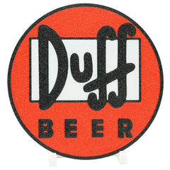 Duff Beer Coaster 3D Printed Drink Coaster