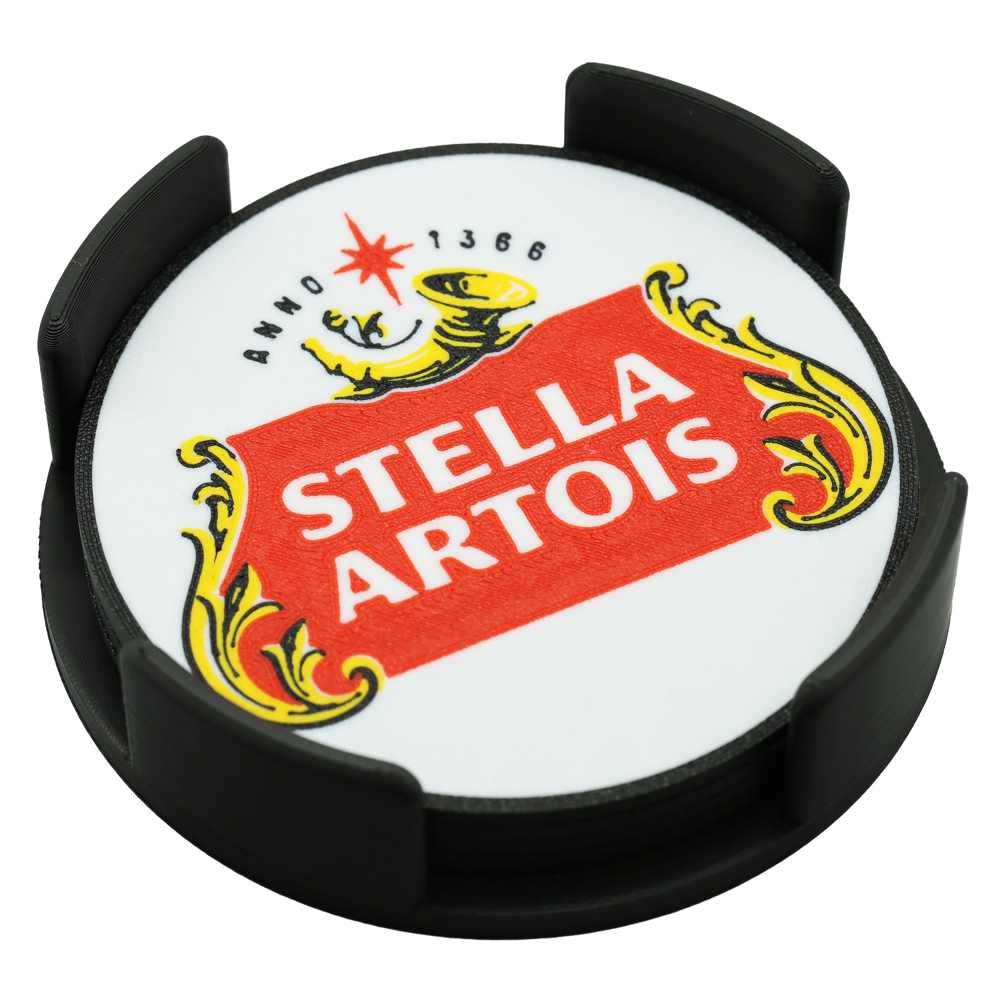 Stella Artois Beer Coaster 3D Printed Drink Coaster
