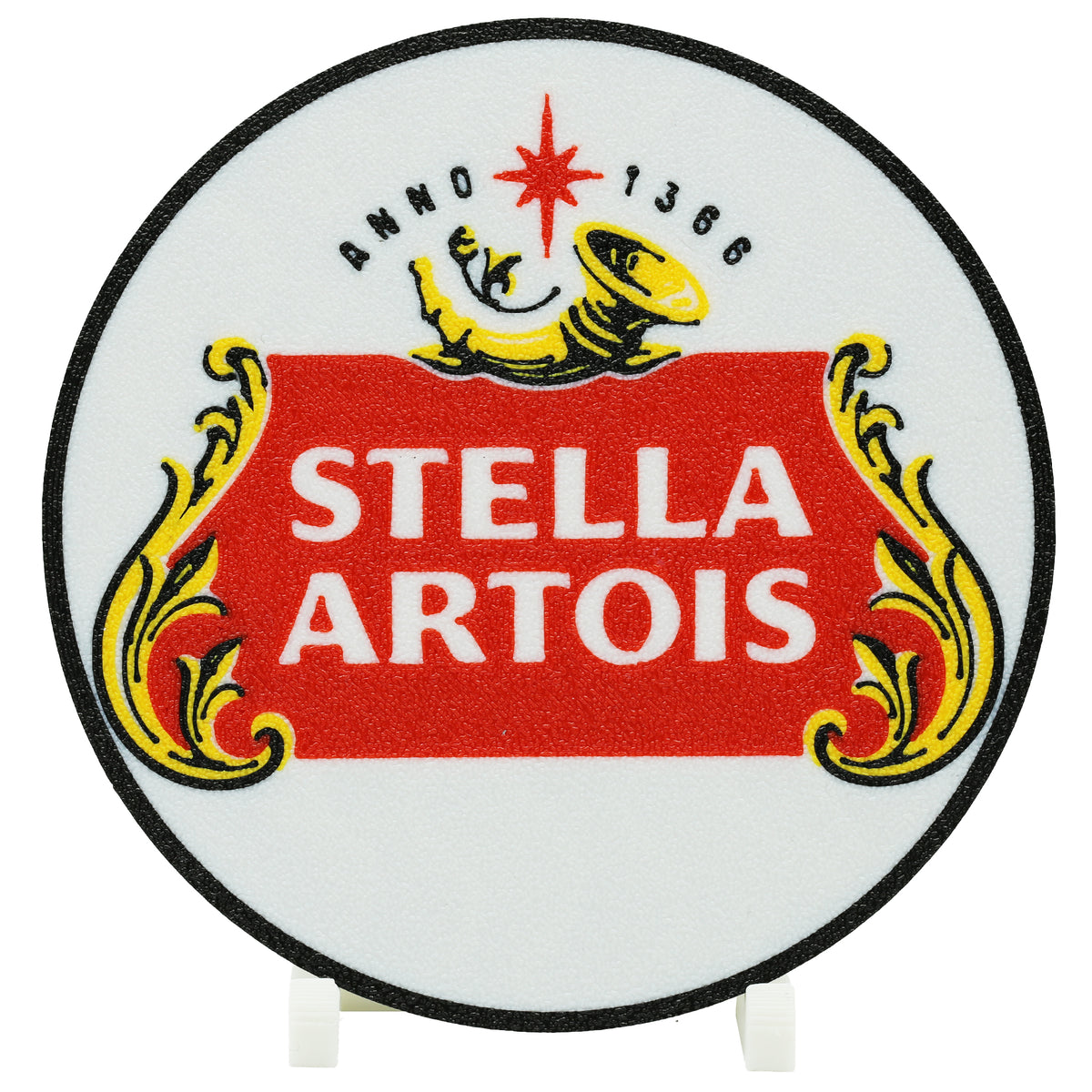 Stella Artois Beer Coaster 3D Printed Drink Coaster