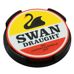 Swan Draught Beer Coaster 3D Printed Drink Coaster