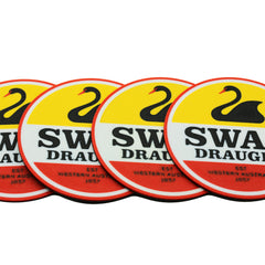Swan Draught Beer Coaster 3D Printed Drink Coaster