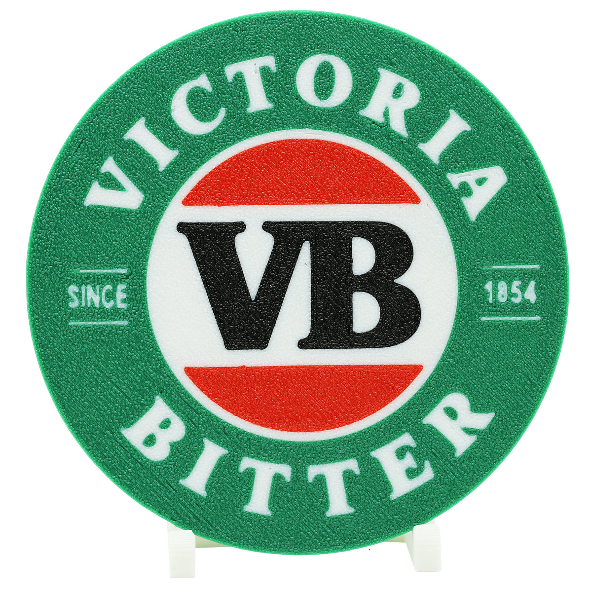 VB Victoria Bitter Beer Coaster 3D Printed Drink Coaster