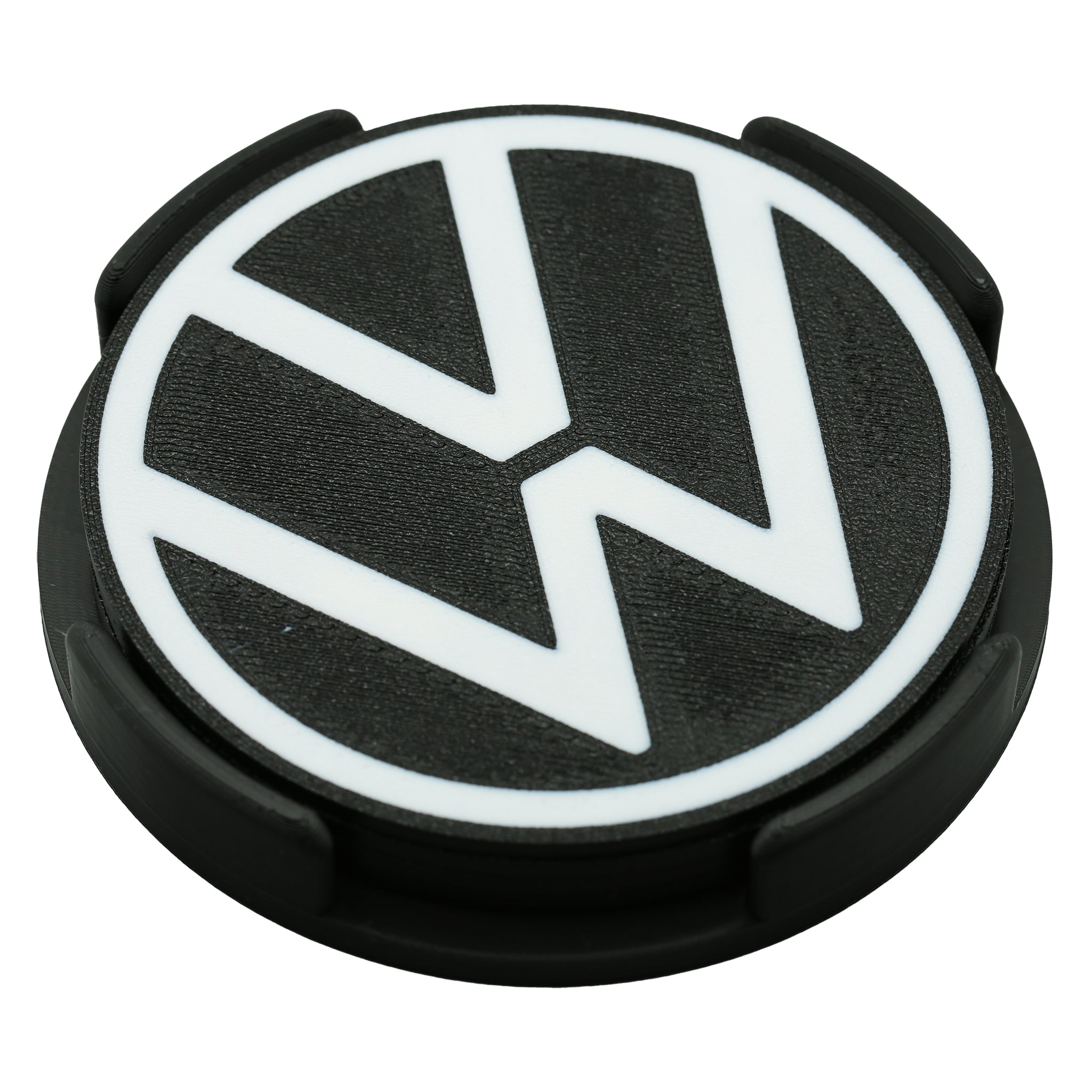 Volkswagen Logo Coaster 3D Printed Automotive Drink Coaster