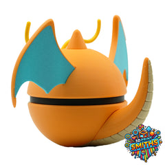 Dragonite Character Ball 3D Printed Collectable