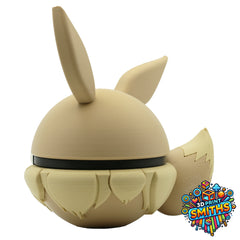 Eevee Character Ball 3D Printed Collectable