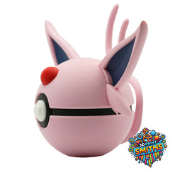Espeon Character Ball 3D Printed Collectable
