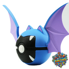 Golbat Character Ball 3D Printed Collectable