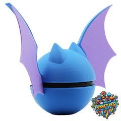 Golbat Character Ball 3D Printed Collectable
