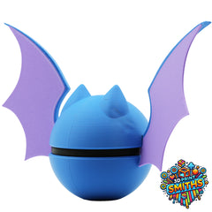 Golbat Character Ball 3D Printed Collectable