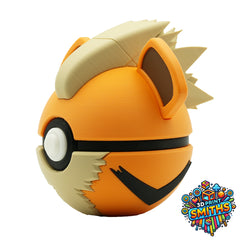 Growlithe Character Ball 3D Printed Collectable