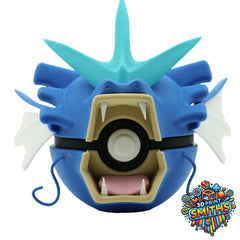 Gyarados Character Ball 3D Printed Collectable