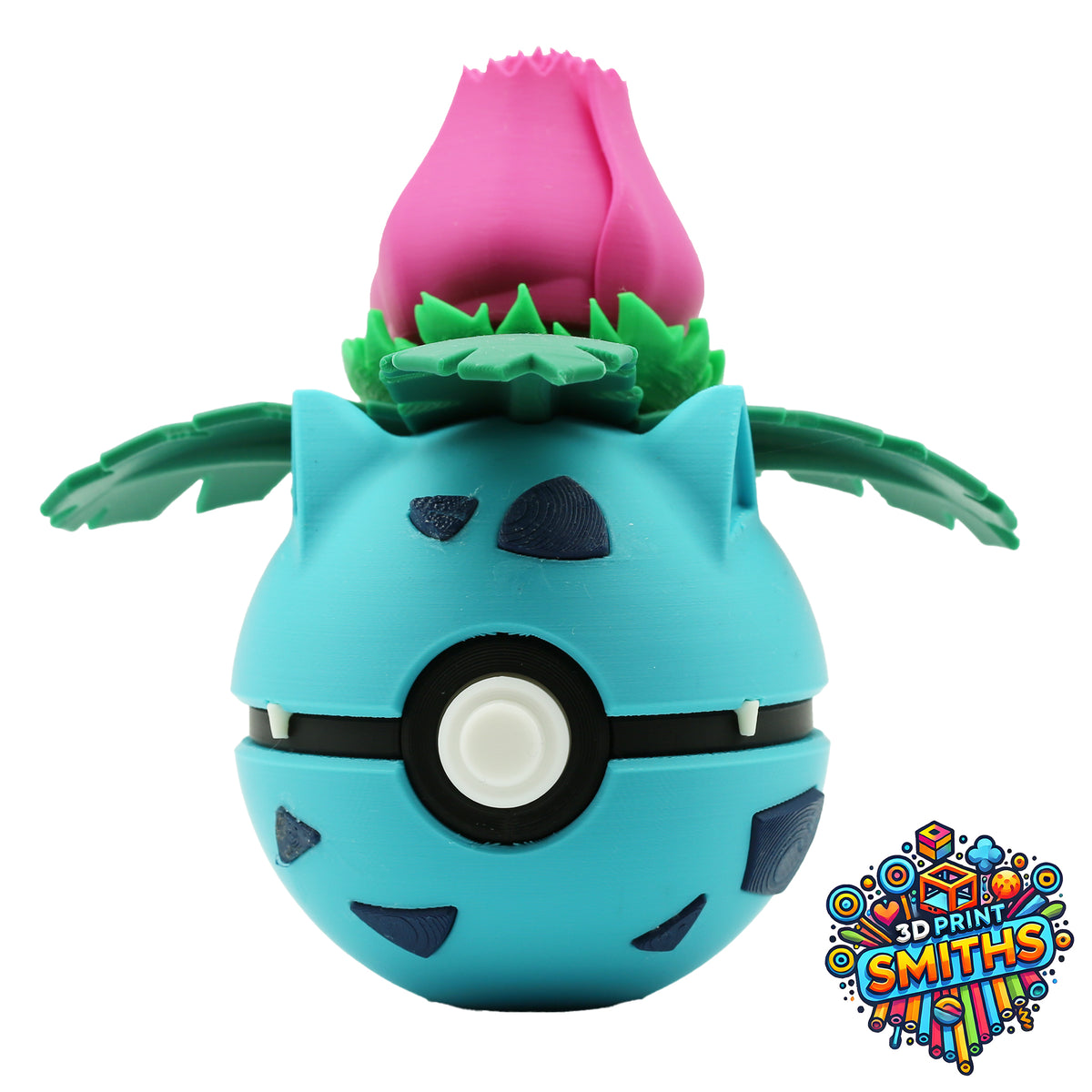 Ivysaur Character Ball 3D Printed Collectable