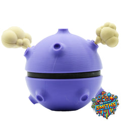 Koffing Character Ball 3D Printed Collectable