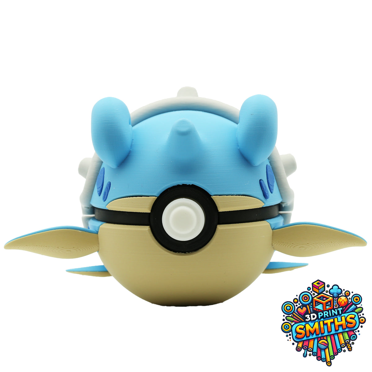 Lapras Character Ball 3D Printed Collectable