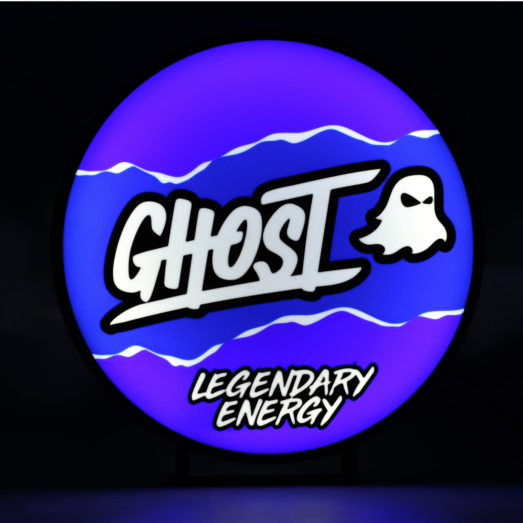Ghost Energy Drink Light Box - Custom Colours - The 3D Print Smiths