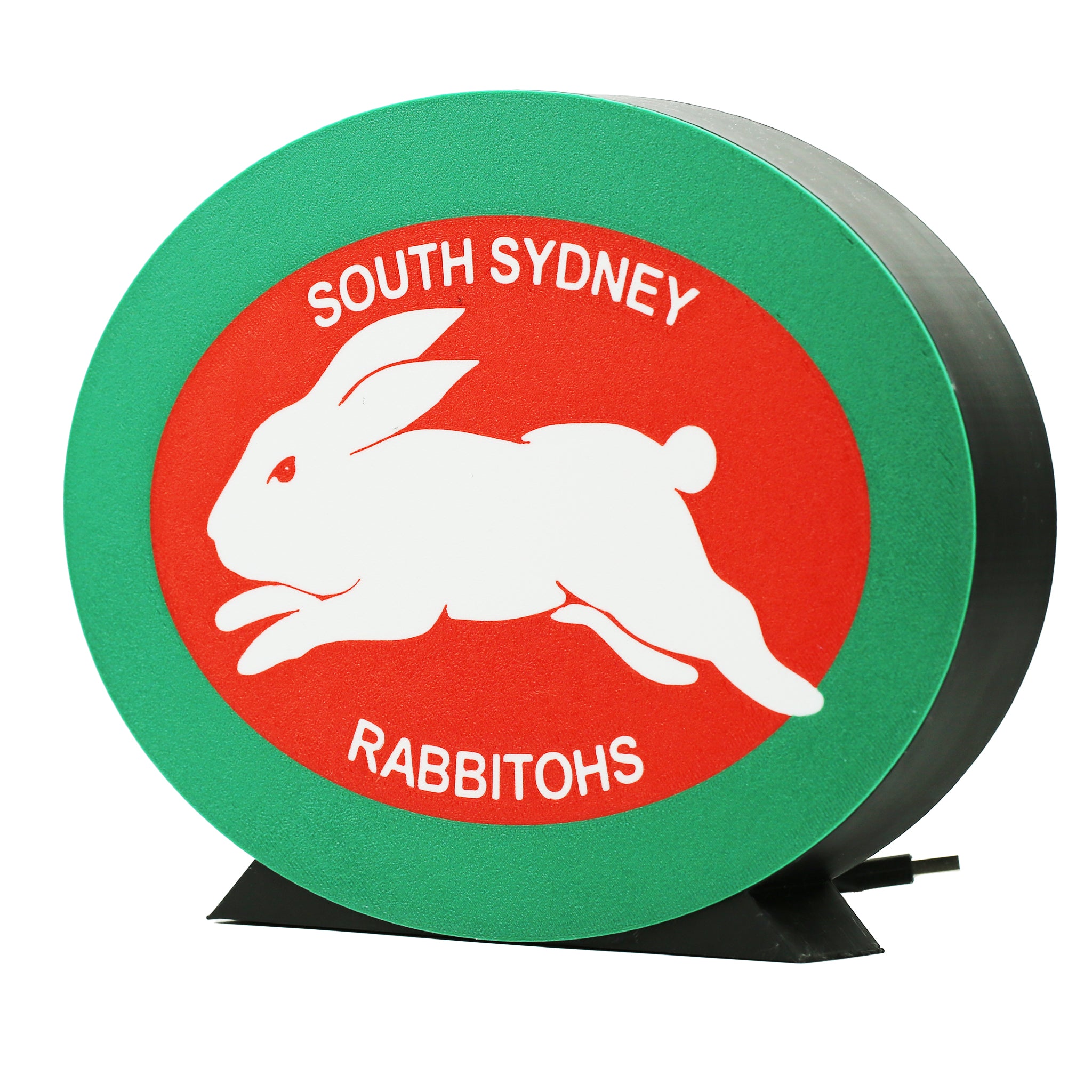 South Sydney Rabbitohs NRL Light Box - The 3D Print Smiths