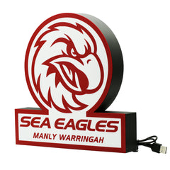 Manly Warringah Sea Eagles NRL Light Box
