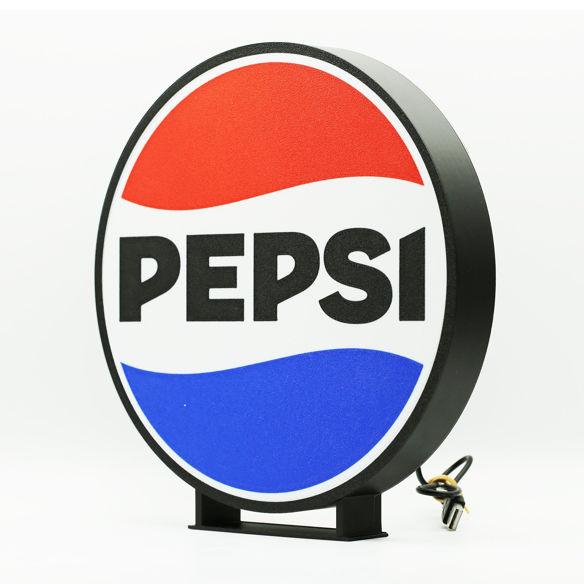 Pepsi Logo Light Box - The 3D Print Smiths
