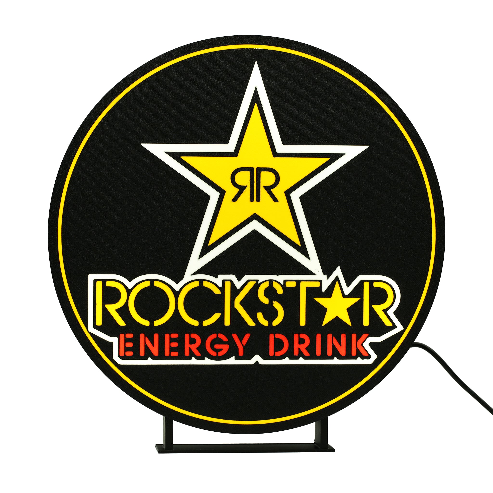 Rockstar Energy Drink Light Box - The 3D Print Smiths