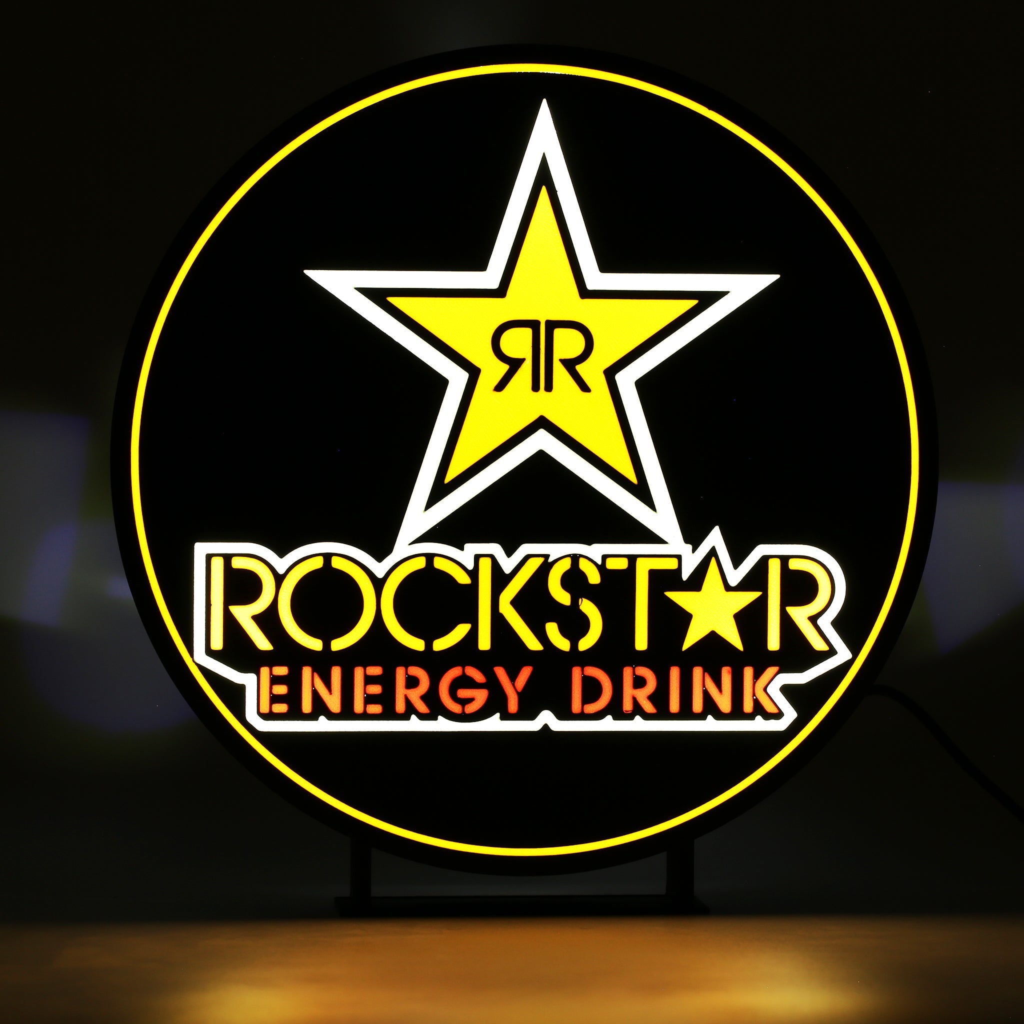 Rockstar Energy Drink Light Box - The 3D Print Smiths