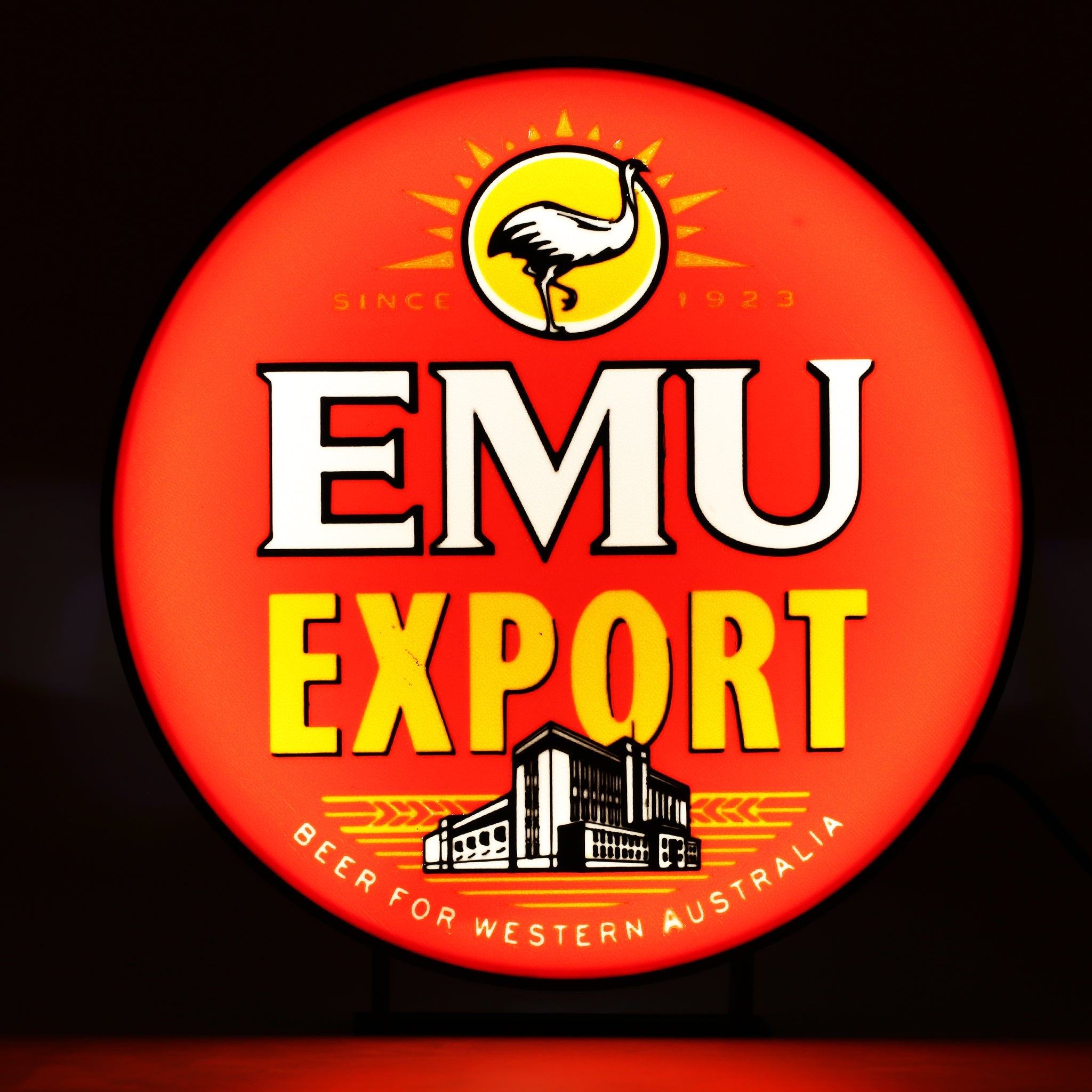 Emu Export Beer Light Box - The 3D Print Smiths