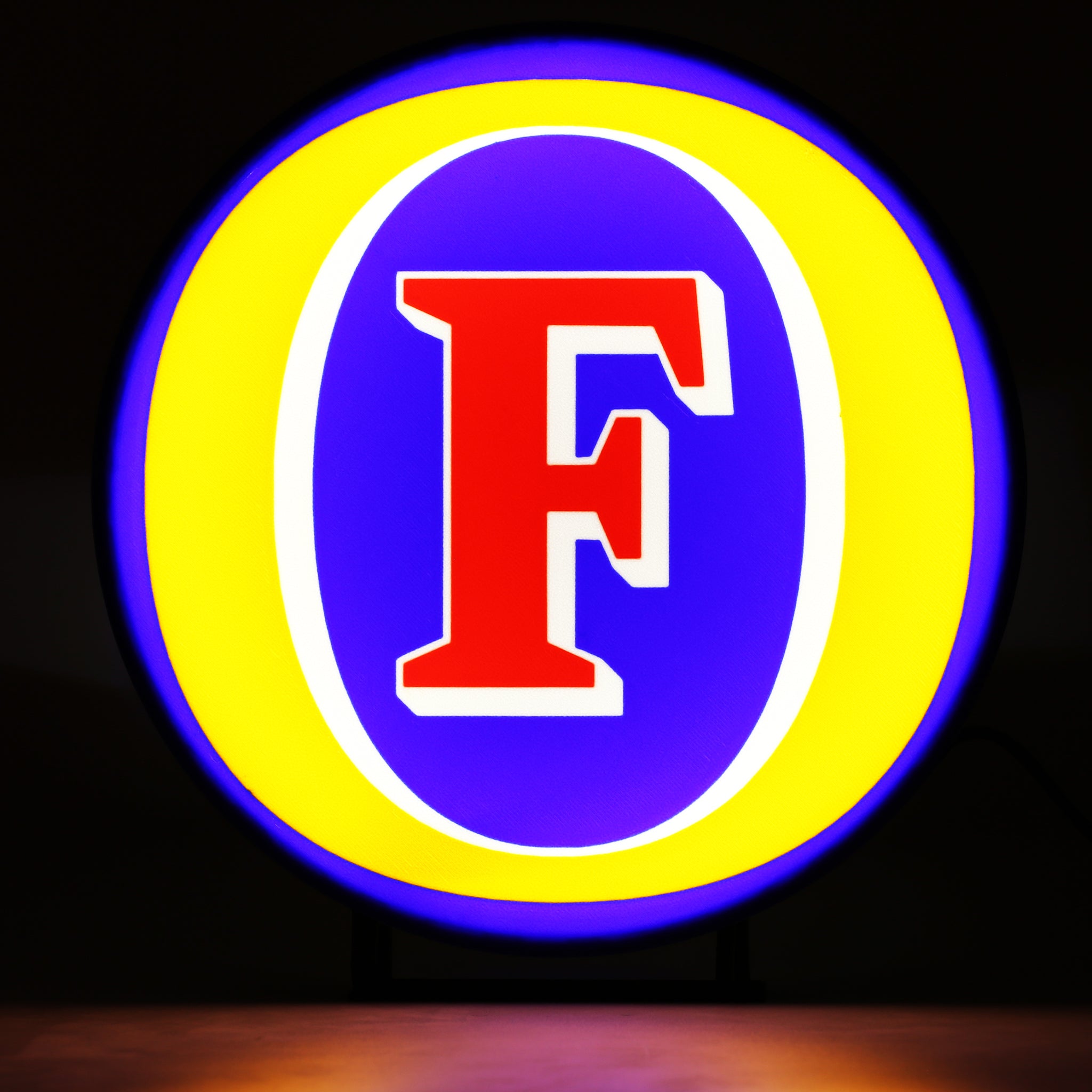 Fosters Beer Logo Light Box - The 3D Print Smiths