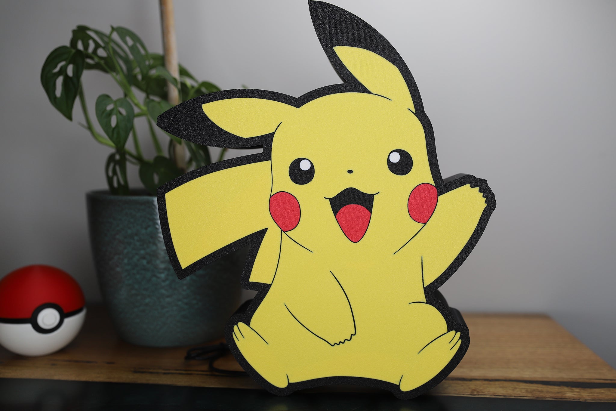 Pokemon Pikachu Light Box - The 3D Print Smiths