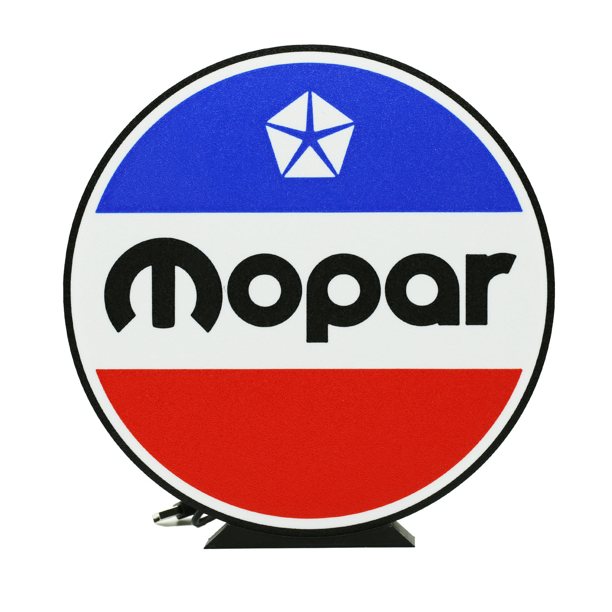 Mopar Round 1972-1984 Logo Light Box
