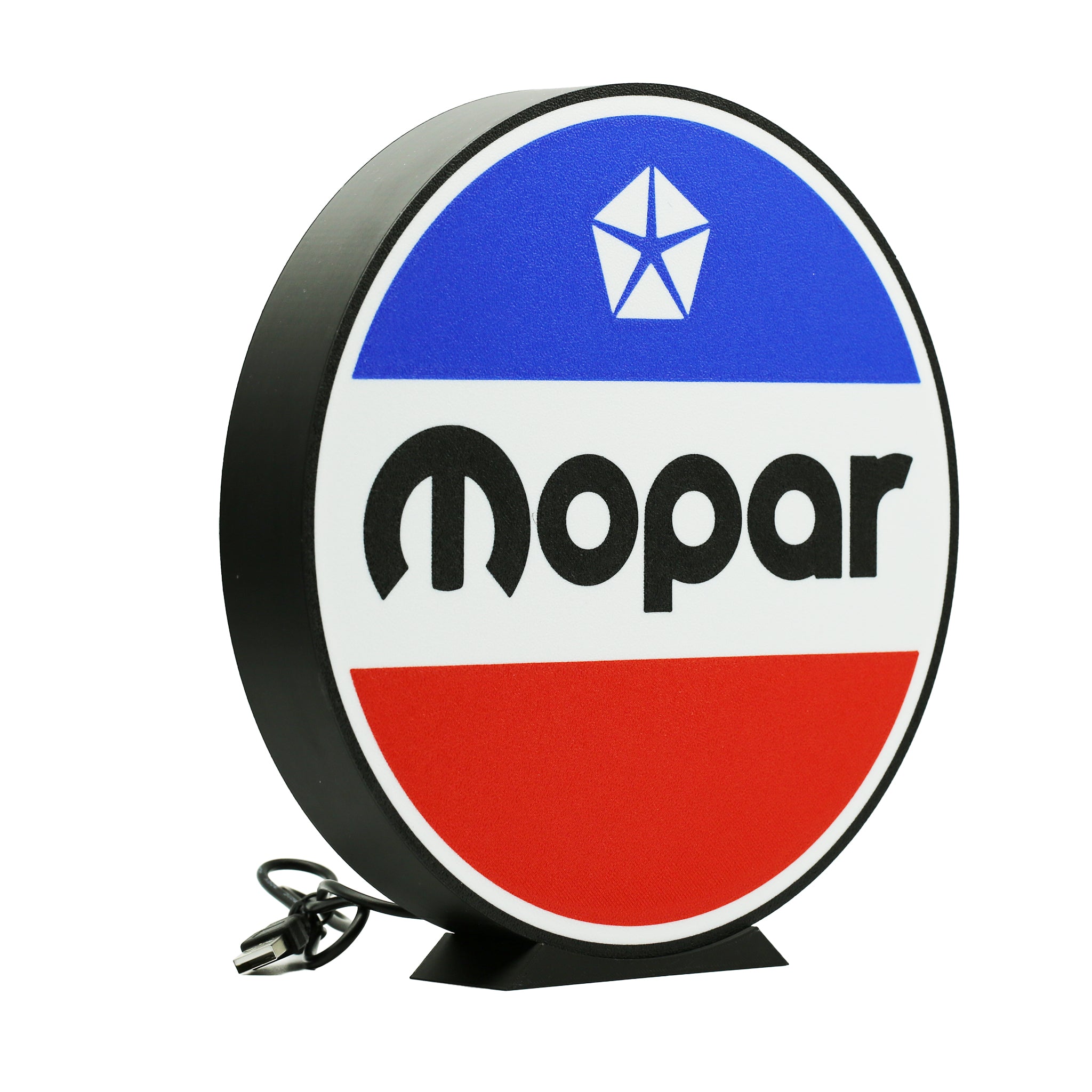 Mopar Round 1972-1984 Logo Light Box