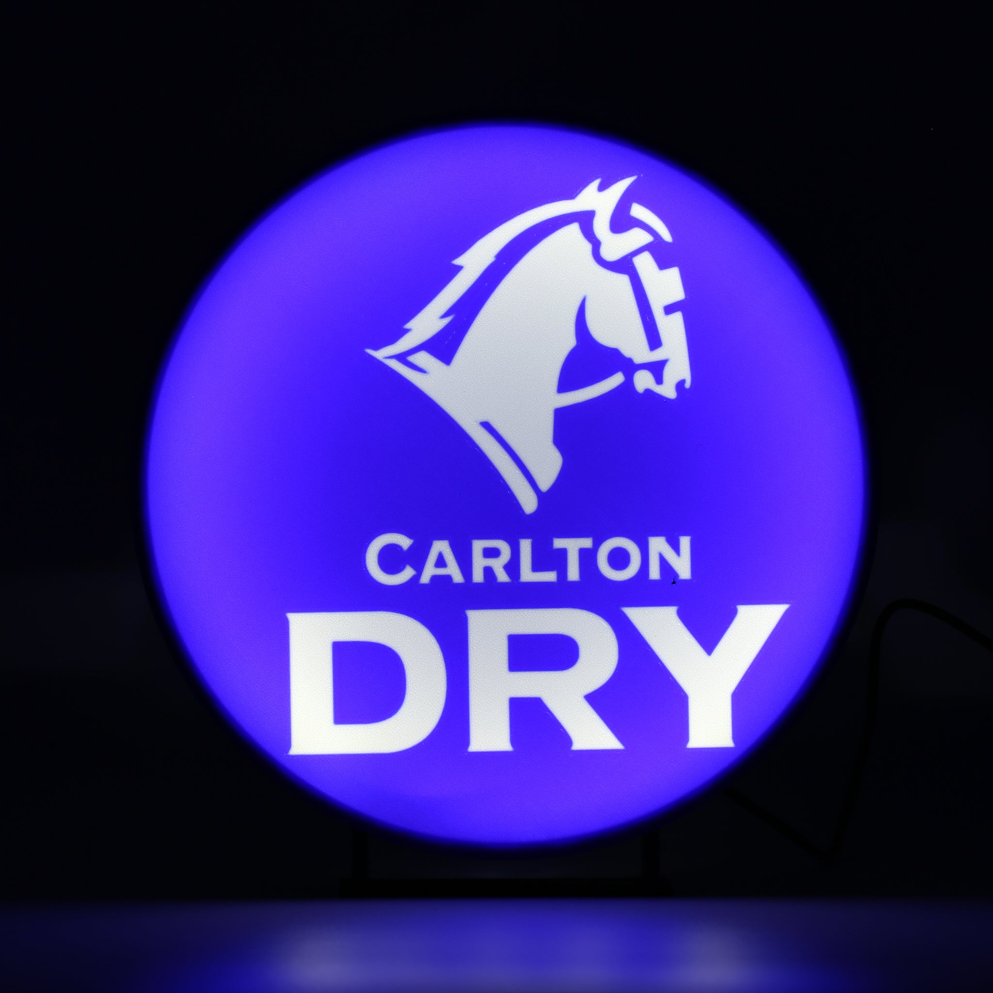 Carlton Dry Beer Light Box - The 3D Print Smiths