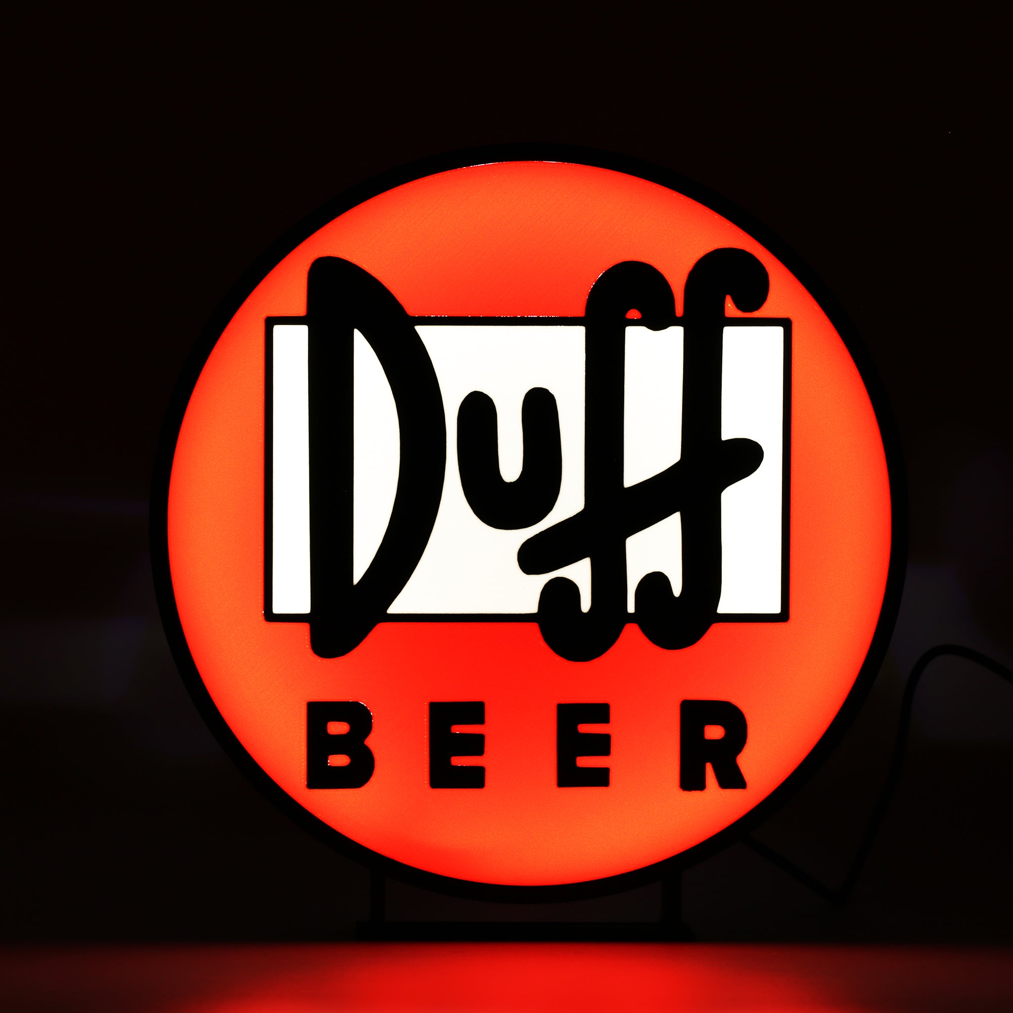 Duff Beer Light Box - The 3D Print Smiths