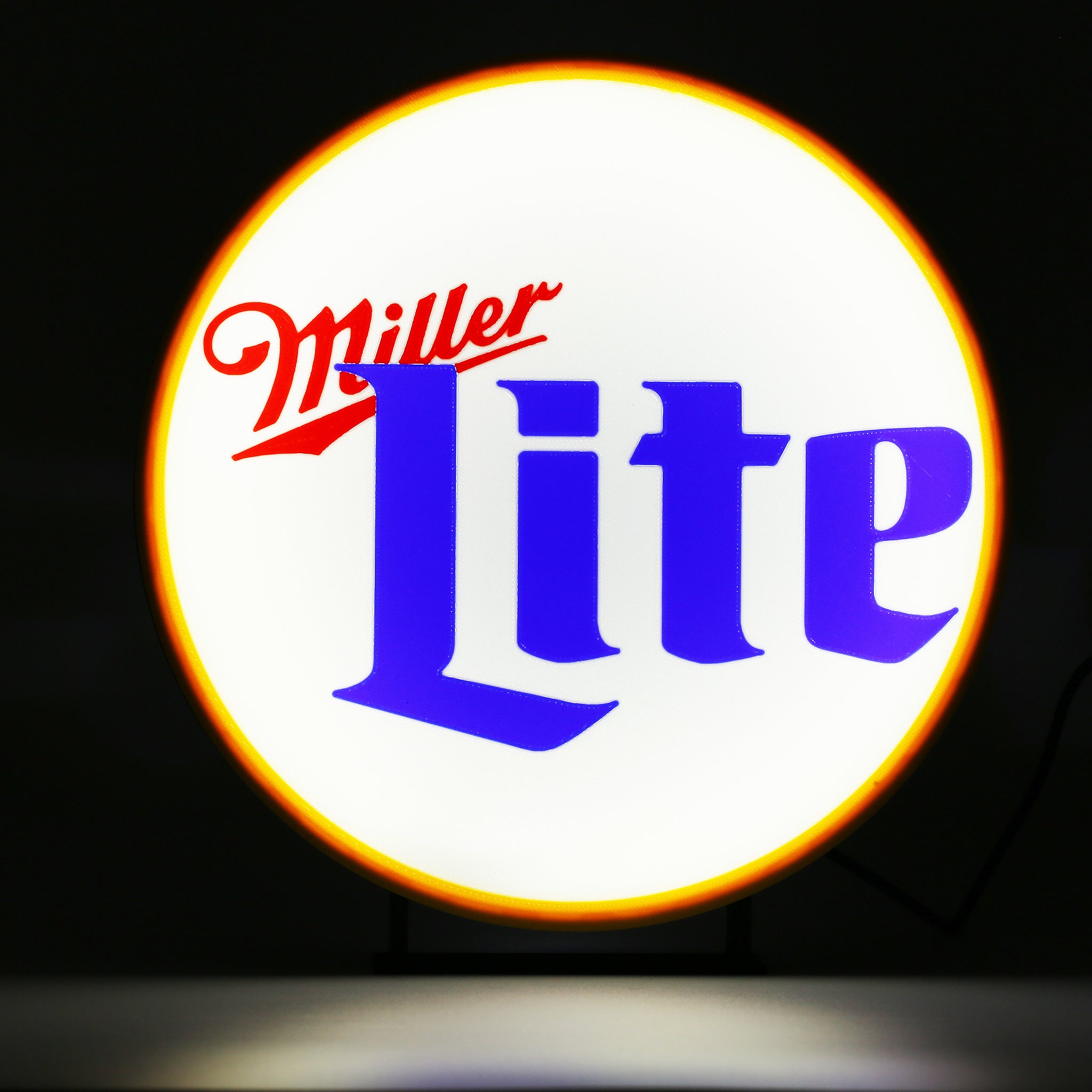 Millers Lite Alt Style Beer Light Box