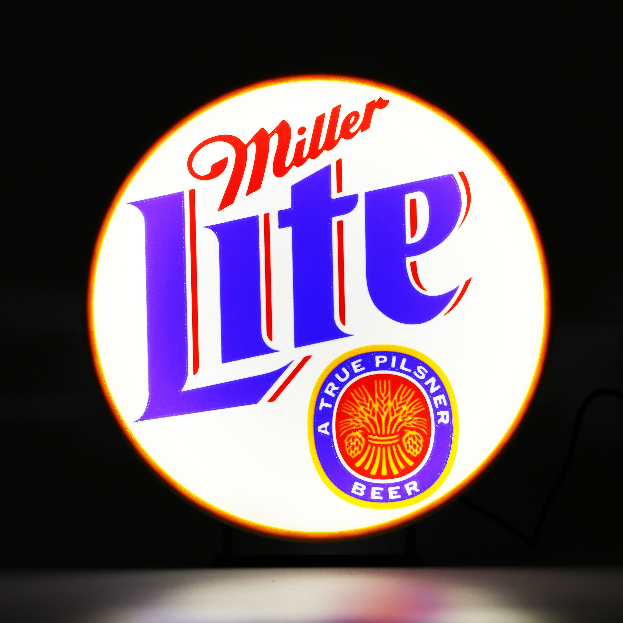 Millers Lite Beer Light Box