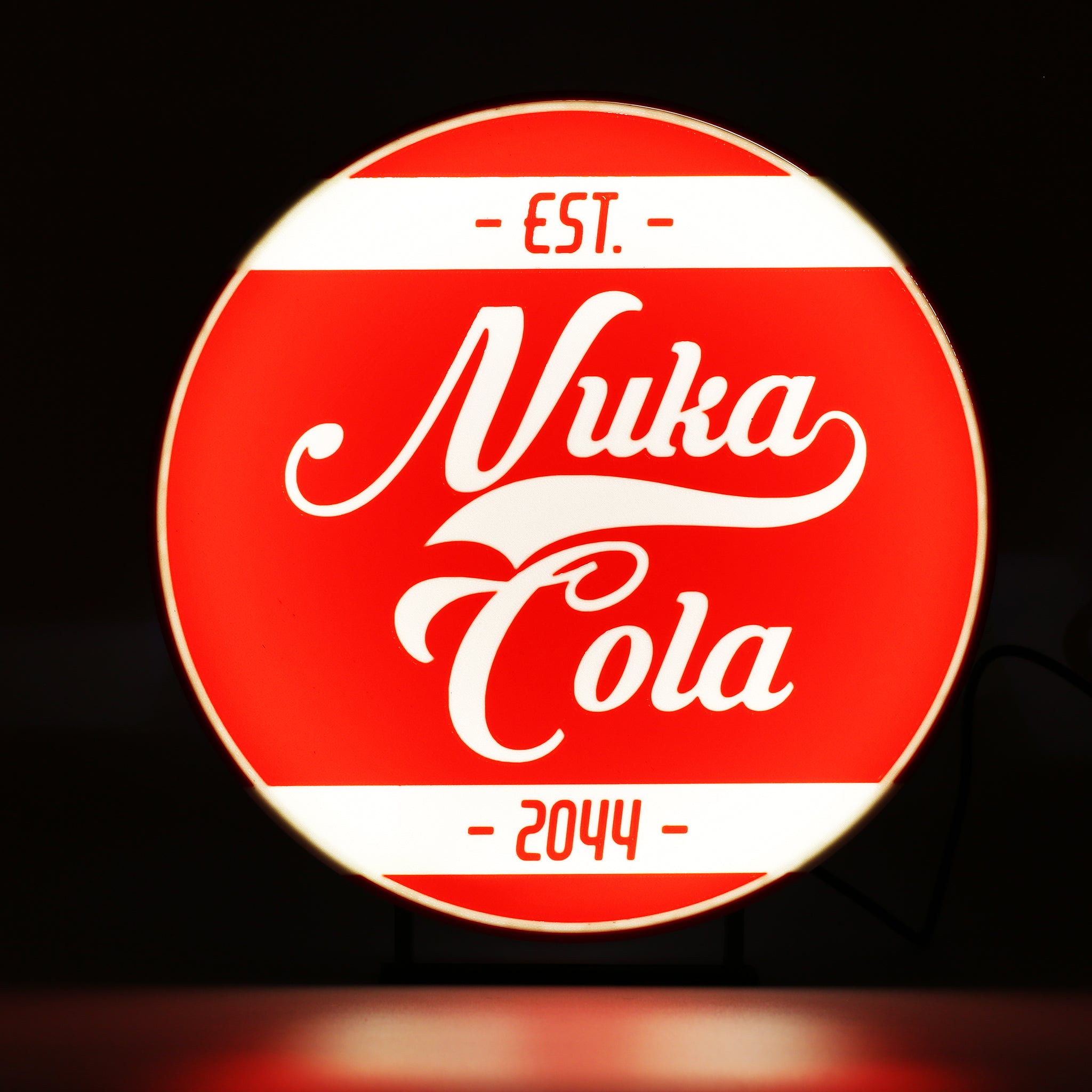 Nuka-Cola Anniversary Light Box - The 3D Print Smiths