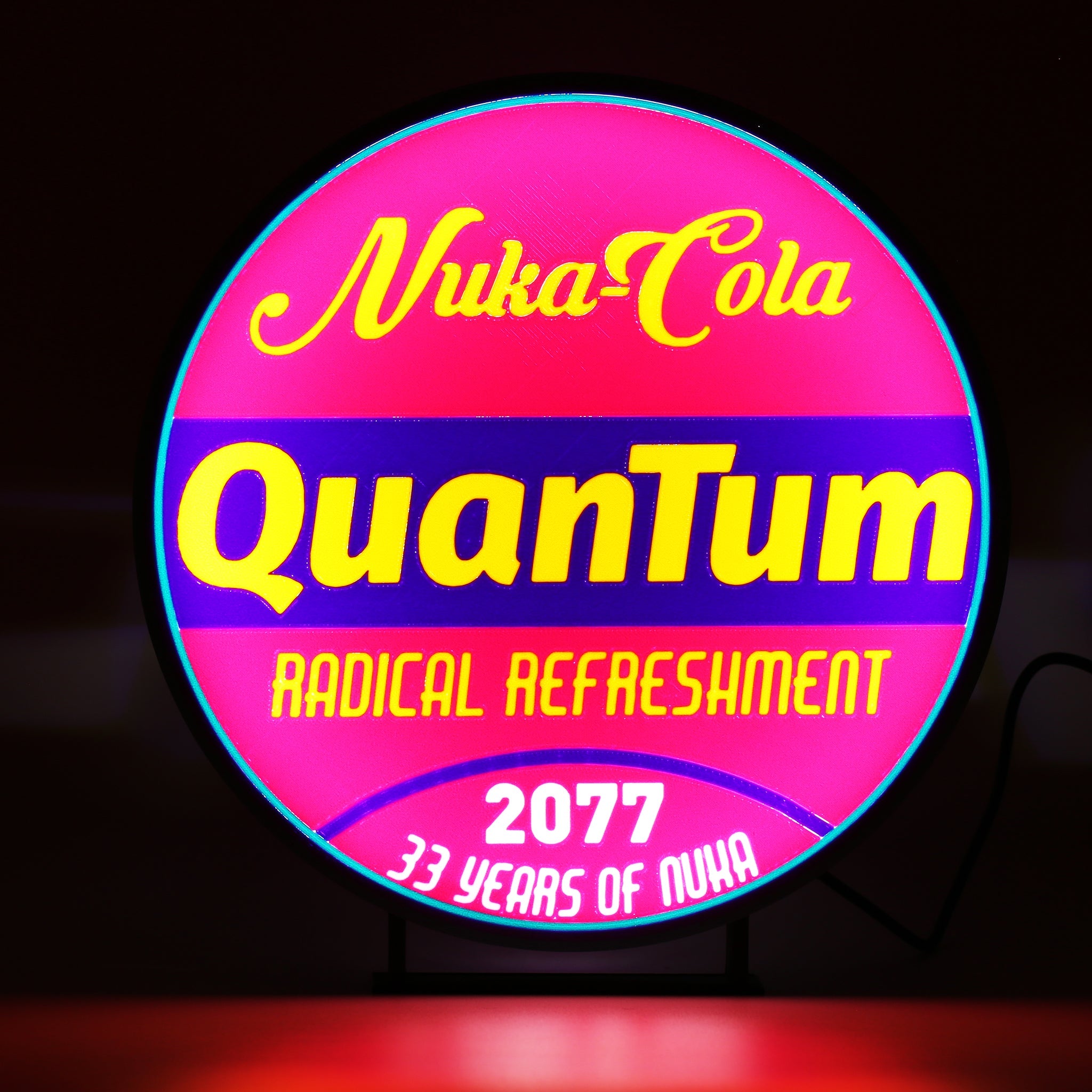 Nuka-Cola QuanTum Light Box - The 3D Print Smiths