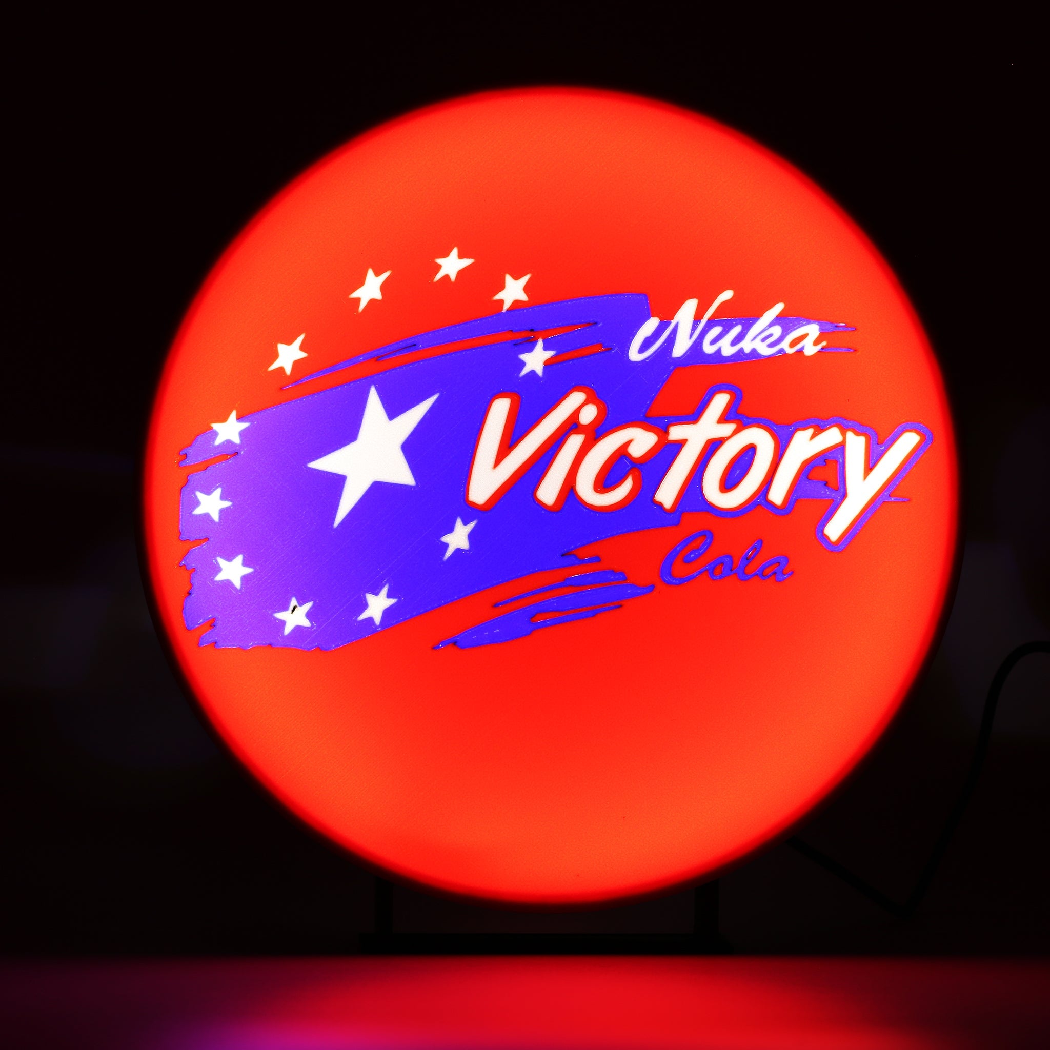Nuka-Cola Victory Light Box - The 3D Print Smiths