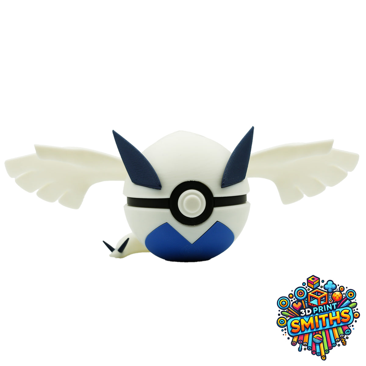 Lugia Character Ball 3D Printed Collectable