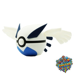 Lugia Character Ball 3D Printed Collectable