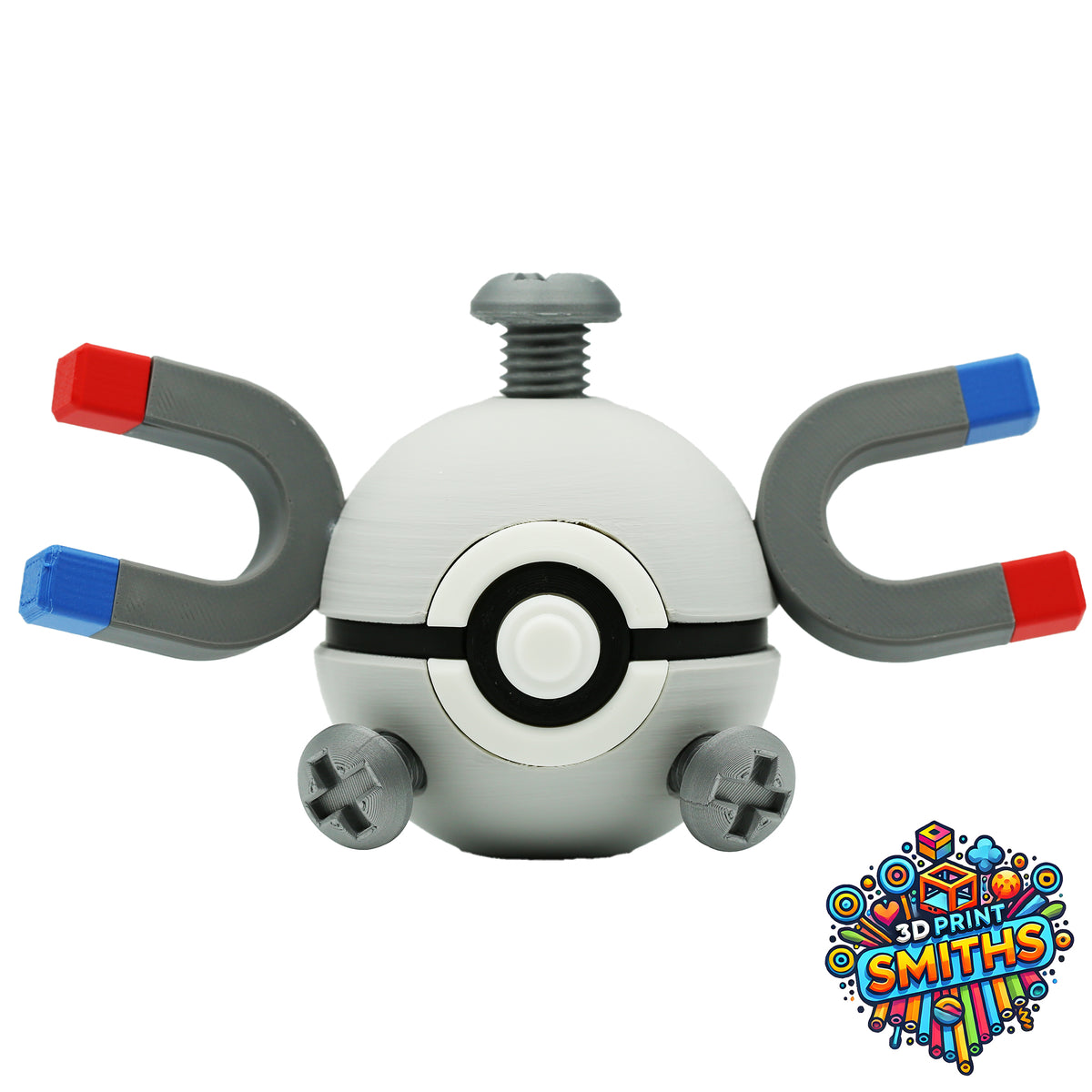 Magnemite Character Ball 3D Printed Collectable