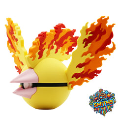 Moltres Character Ball 3D Printed Collectable