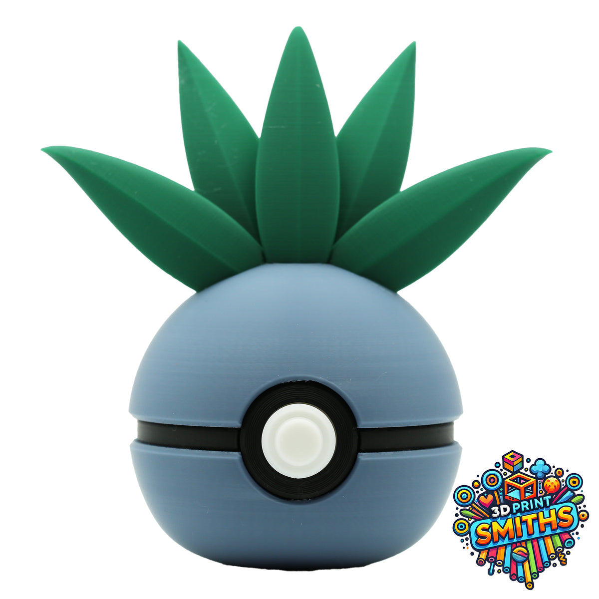 Oddish Character Ball 3D Printed Collectable