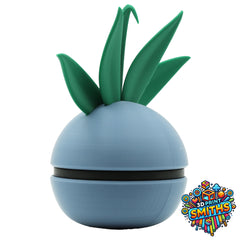 Oddish Character Ball 3D Printed Collectable