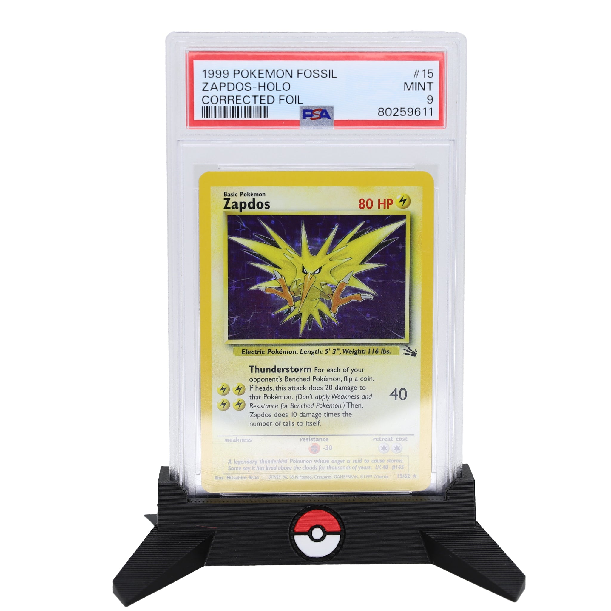 PSA Grade Card Pokmon Slab Single Pokeball Holder PSA Grade Card Pokmon Slab Single Pokeball Holder
