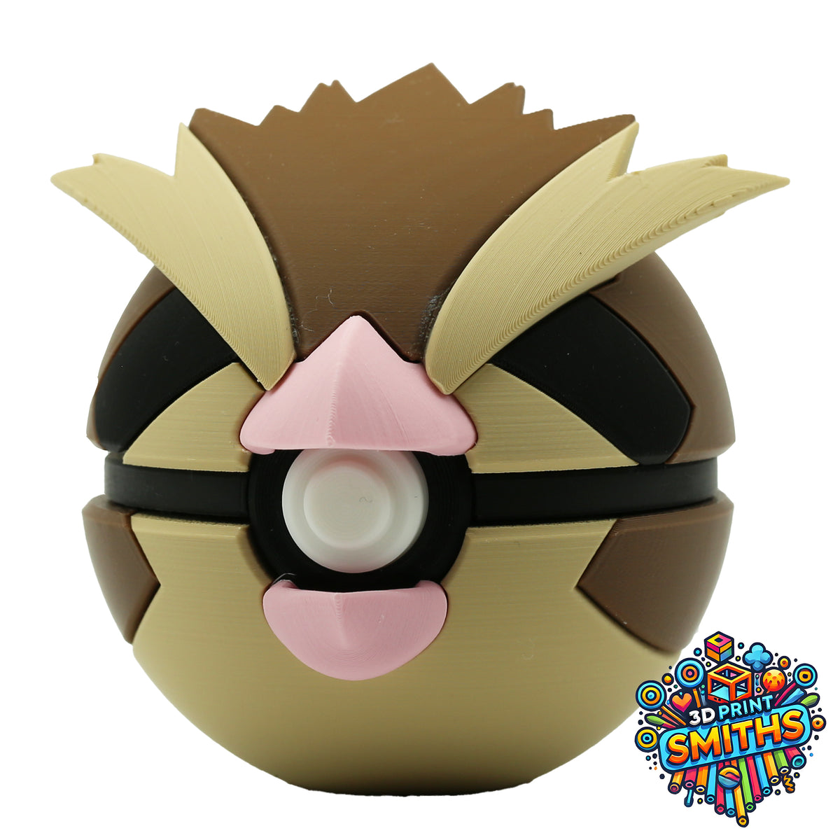 Pidgey Character Ball 3D Printed Collectable
