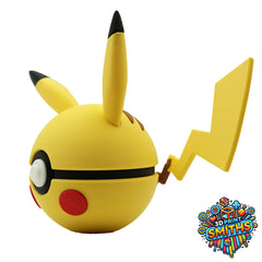 Pikachu Character Ball 3D Printed Collectable