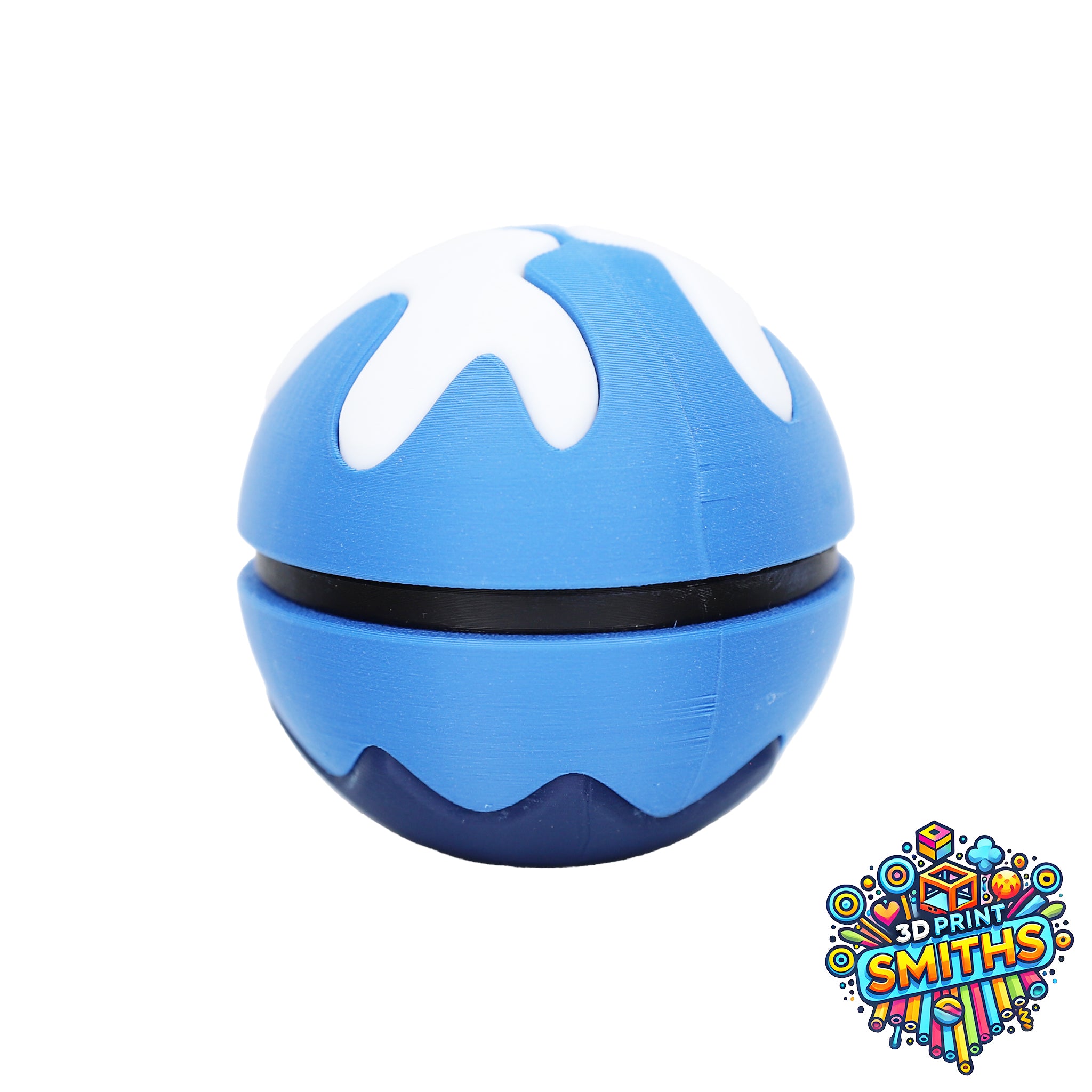 Dive Ball 3D Printed Poké Ball Replica - Water Pokémon Collectible | 3D ...