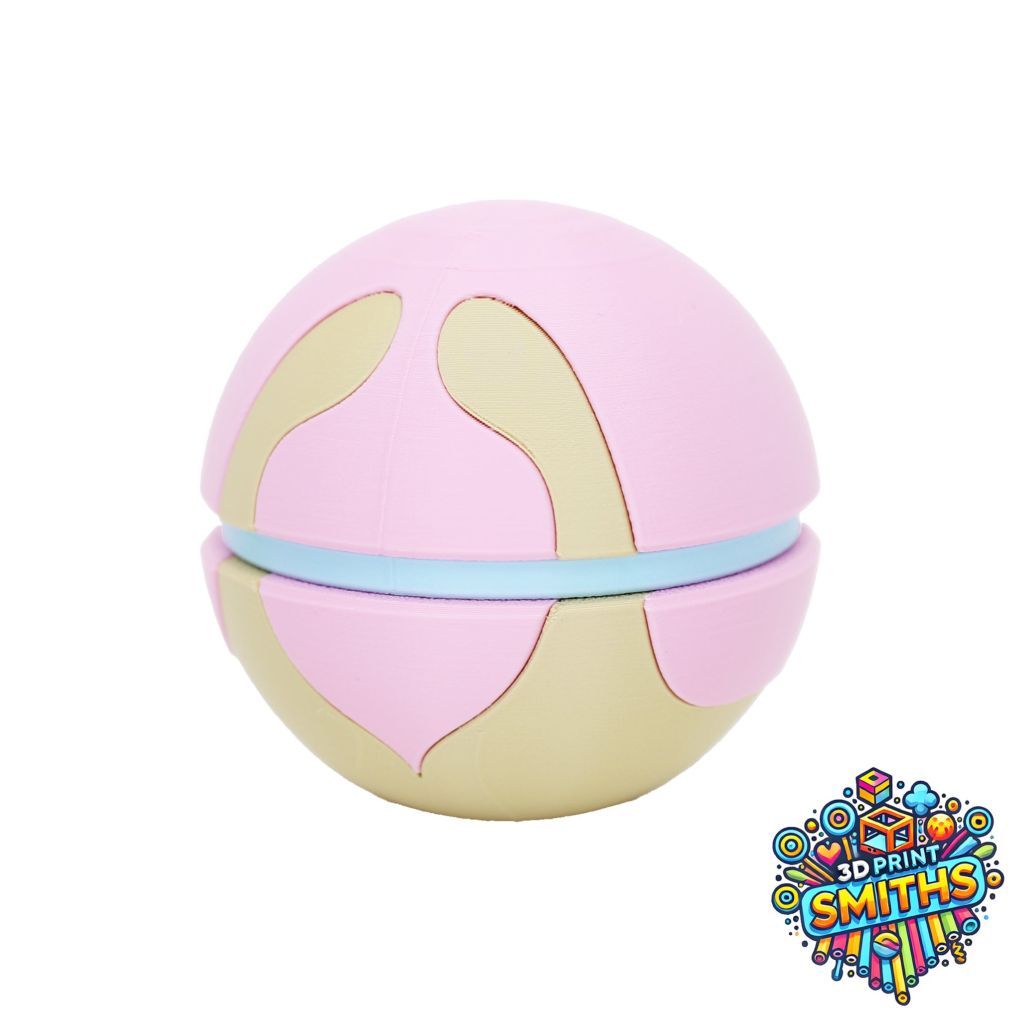 Pokemon Heal Ball PokeBall Replica - The 3D Print Smiths