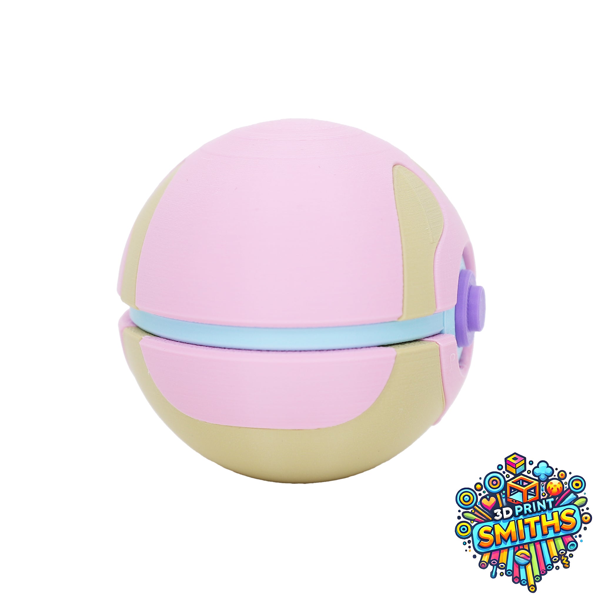 Pokemon Heal Ball PokeBall Replica - The 3D Print Smiths