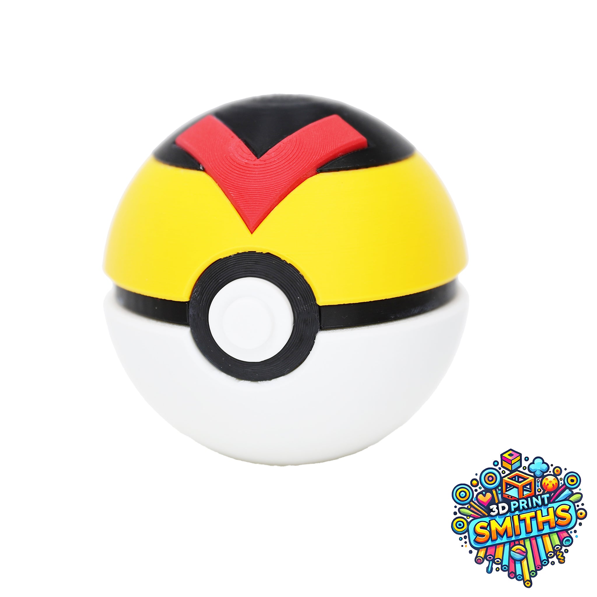 Level Ball 3D Printed PokéBall Replica - Pokémon Collectible | 3D Print ...