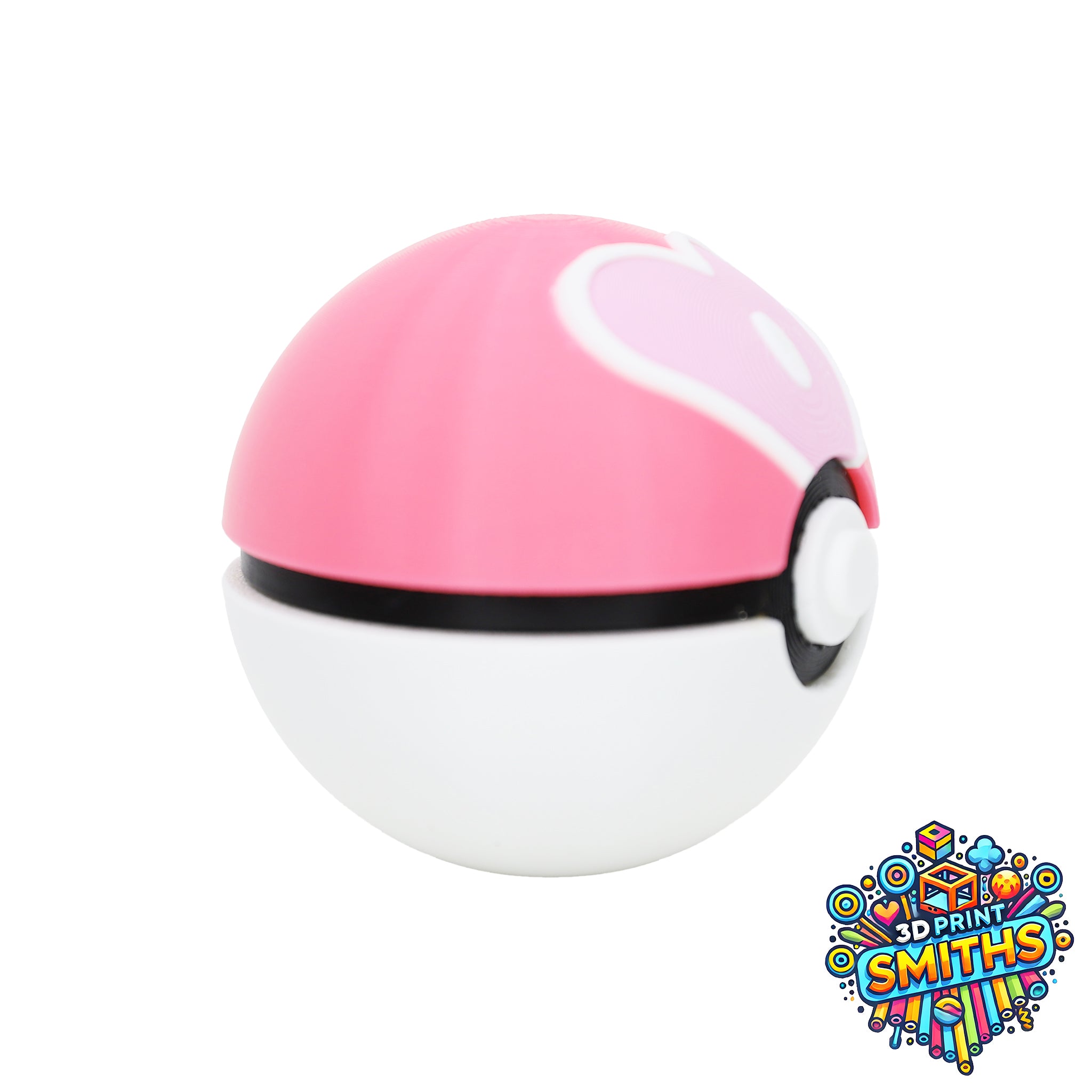 Pokemon Love Ball PokeBall Replica - The 3D Print Smiths